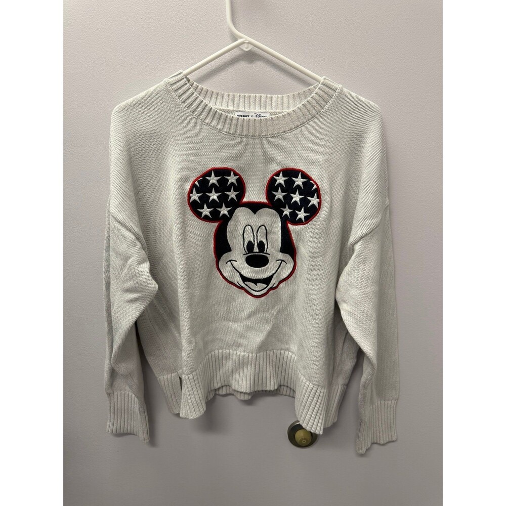 Old navy and Disney collab Mickey patriotic sweater